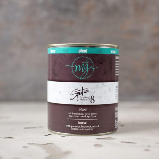 410g Pferd. Pastinake. Rote Beete. Beeren. Aprikose